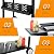 ADREAK 3 Burner BBQ Gas Griddle, 25.6 Inch Stainless Steel Portable Detachable Propane Griddle, 30,000 BTU Flat Top Barbecue Grill with Side Shelves for Camping
