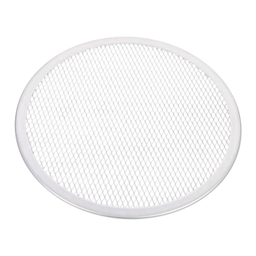 Housoutil Mesh Pizza Tray Baking Pan Convenient Non Stick Pizza Plate for Home Baking Heat Resistant Easy to Clean Durable Design for Savory Baking