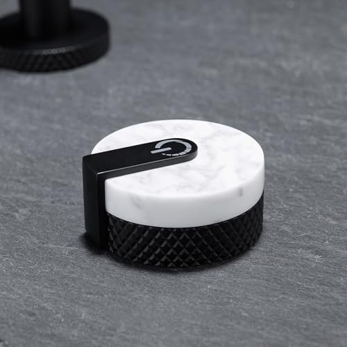Grifo de baño de latón premium Grifería negra de lujo para lavabo de tocador 4