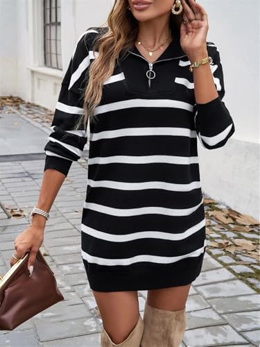 Robe pull à manches longues idéale pour vos sorties d'automne - 2