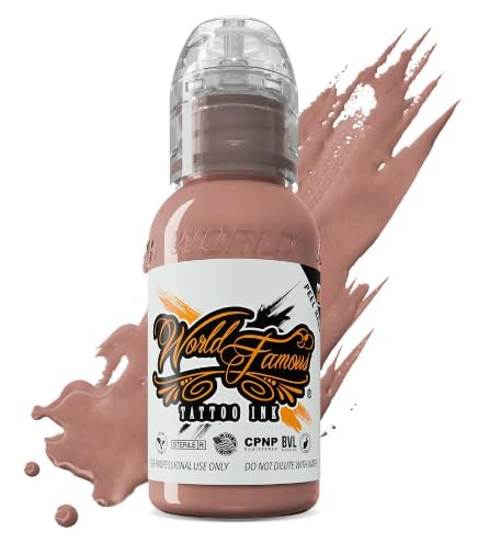 World Famous Tattoo Ink Oleg Medium Skin 1oz,30ml