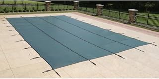 Blue Wave 16-ft x 32-ft Rectangular In Ground Pool Safety Cover - Green