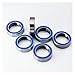 4PCS 6700RS Blue Rubber Sealed Bearings 10x15X4mm Inner Hole 10mm RC car Micro Ball Bearings