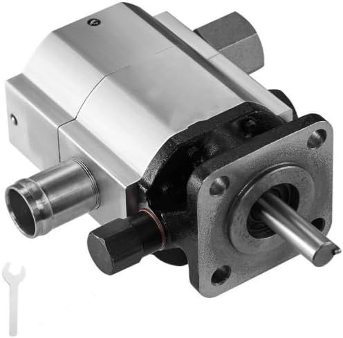 Aluminum Hydraulic Log Splitter Pump 11GPM 2-Stage Gear Pump HI/LO Gear Pump Wood Splitter Pump 3000 PSI 3600RPM Mustrod