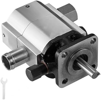 Aluminum Hydraulic Log Splitter Pump 11GPM 2-Stage Gear Pump HI/LO Gear Pump Wood Splitter Pump 3000 PSI 3600RPM Mustrod