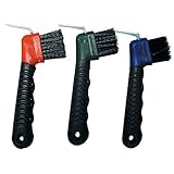 Intrepid International Rubber Hoof Pick with Brush