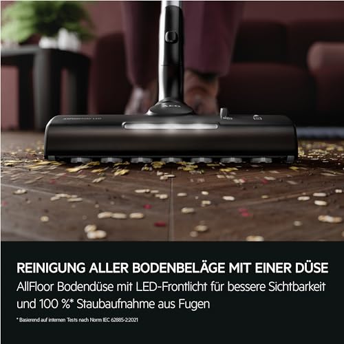 AEG Animal 8000 Staubsauger mit Beutel, Testsieger der Stiftung Warentest, hohe Saugleistung, Auto-Modus, 48% Recyclingkunststoff, Tierhaardüse, HEPA-Filtration, 12m, LED-Licht, AB81A2DG