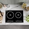 20 in. Induction Cooktop in Black with Child Safety Lock, Auto Switch Off, and 2 Zones #2