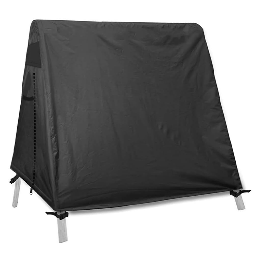 Funda Oxford 420D para columpio, impermeable y resistente a los rayos UV, a prueba de polvo con correas, se adapta a hamacas con marco en A, protección duradera al aire libre para patios y jardines