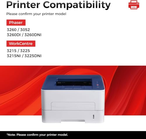 Image of 101R00474 Drum Unit (Not Toner)Black 1-Pack High-Yield Replacement for Xerox 3260 3215 Image-Drum Compatible for Xerox Phaser 3260 3052 3260DI 3260DNI WorkCentre 3215 3225 3215NI 3225DNI Laser Printer