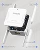 QLOCOM 2026 Nouveau WiFi 6 Répéteur WiFi Puissant, AX1500 Amplificateur de Signal WiFi Double Bande 5GHz/2.4GHz, 1 Port Ethernet, Compatible avec Toutes Les Box Internet (White)