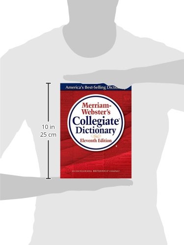 Merriam-Webster\'s Collegiate Dictionary, 11th Edition, Jacketed Hardcover, Indexed, 2020 Copyright