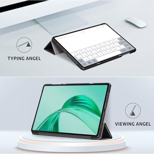 ATOOZ Case for Honor Pad X8a 11-inch 2024 Tablet, Ultra Thin Hard Back Case with Stand Protective Folio Cover for 11" Honor Tablet X8a (Black) - Image 2
