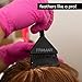 Framar Root Repair Hair Color Brush Set - Hair Dye Brush Kit, Hair Coloring Brushes For Hair Stylist, Tint Brushes for Hair Color, Extra Control Near Scalp - 2 Pack Black