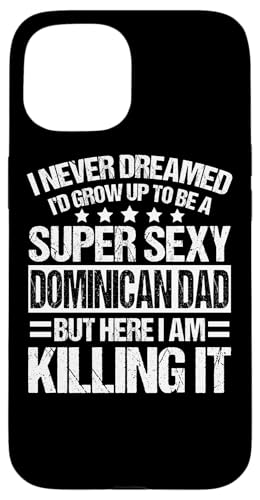 Dominican Dad Apparel - �L���[�g�Ŗʔ�����������f�U�C�� �X�}�z�P�[�X iPhone 15 �p