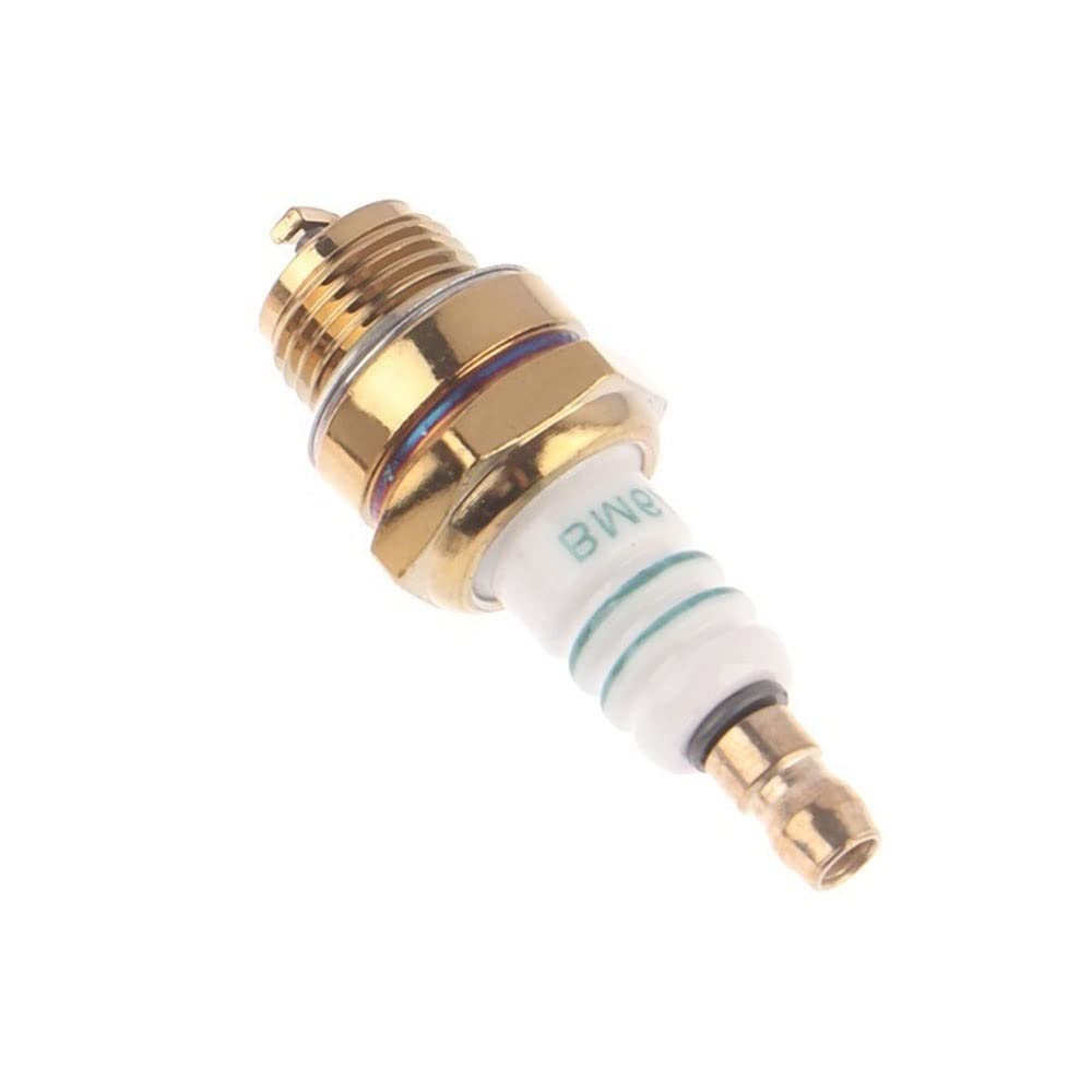 Bujías 5 piezas/10 Piezas Bm6a Bujía incandescente Bujía estándar Bm6a Reemplazo para Motor pequeño para Motosierra de 2 Tiempos y cortacésped