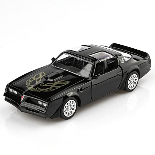 Modelo de Auto 1:36 Pontiac Firebird Trans Am Negro miniatura 1