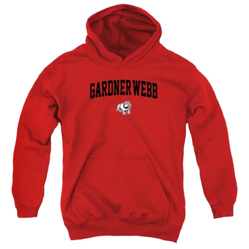 LOGOVISION Gardner-Webb University One Color Arched Youth Kids Boy/Girls Pull-Over Hoodie