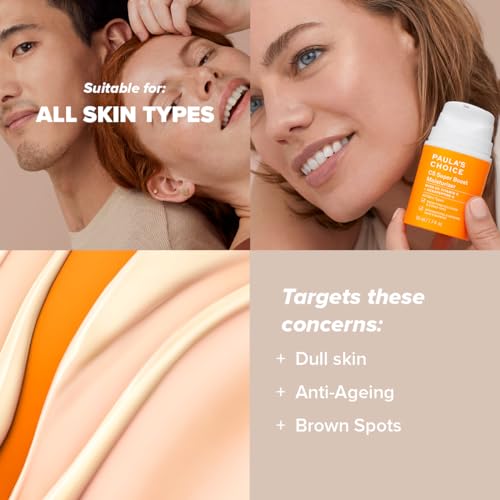 Paula's Choice C5 SUPER BOOST Moisturiser - Face Night Cream - Reduces Wrinkles & Brown Spots - Brightens Dull Skin Tone & - Leaves Skin Hydrated - with Vitamin C - All Skin Types - 50 ml - Image 4