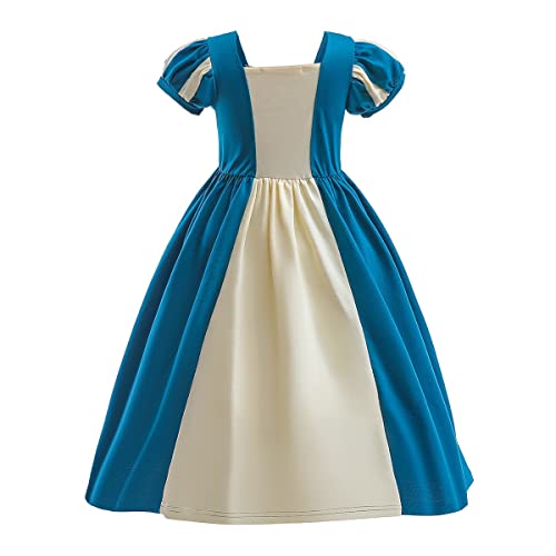 Myrisam Girls Merida Princess Costume Summer Cotton Dress Halloween Cosplay Dress Up Christmas Birthday Party Pageant Cotton Gown 2-3T #TOP2