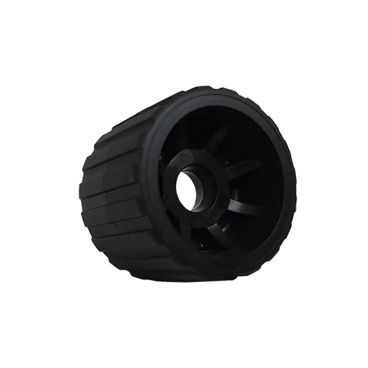 Extreme Trailers Wobble Roller, Boat Roller, Side support, Non Marking Trailer Roller, (Black)