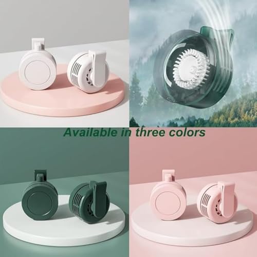Ventilador portátil recargable, ventiladores de mano personales ajustables 8