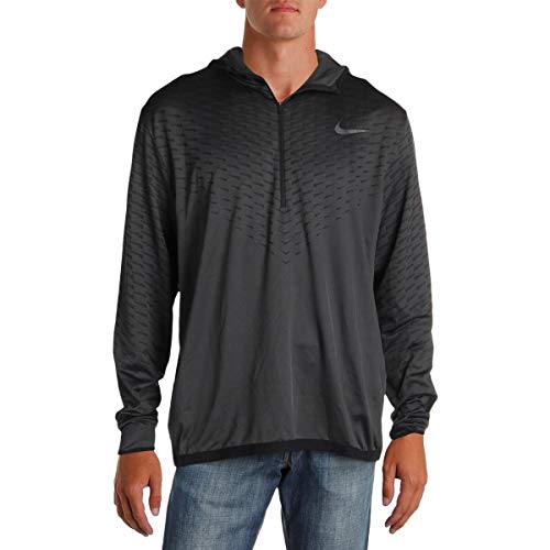 Nike Men's Dry Mid?Layer Half?Zip Training Top Black Anthracite 860941-010