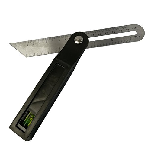 TZ Sliding Bevel Square 8 200mm With Spirit Level