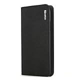 Samsung Galaxy S5 Case - Poetic Samsung Galaxy S5 Case [FlipBook Series] - [Lightweight] [Professional] PU Leather Protective Flip Cover Case for Samsung Galaxy S5 Black (3 Year Manufacturer Warranty From Poetic)