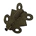 10Pcs Mini Iron Butterfly Hinges Cabinet Drawer Door Butt Hinge
