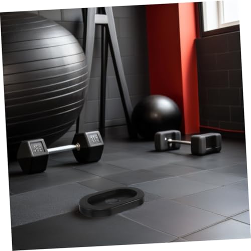 Alfombrillas de suelo para máquinas de fitness INOOMP 3 piezas: Almohadillas para equipos de ejercicio que reducen el ruido - Protector antideslizante y antivibración para máquinas de ejercicio en casa y gimnasio miniatura 6