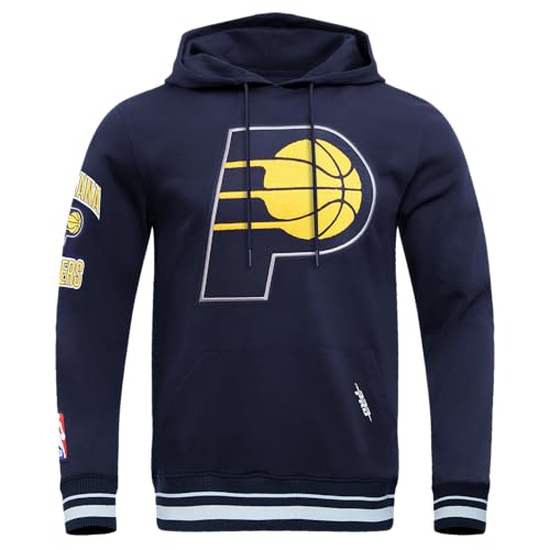 Image of Pro Standard Mens NBA Retro Classics Brushed Back French Terry Pull Over Hoodie