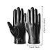 Men's Leather Gloves for Cold Weather Touchscreen Texting Compatible Dress Glove for Cold Feezing Weather Driving