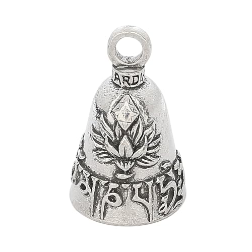 Guardian Bell Lotus Good Luck Bell w/Keyring & Black Velvet