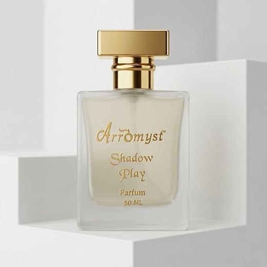 Arromyst Shadow Play Unisex Perfume (50ml) | Dark Smoky Oud Fragrance | Intense Luxury Scent | Approx 25% Oil Concentratio...