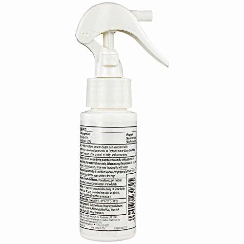 Touchless Care Zinc Oxide Protectant Spray, Fast Relief of Adult Diaper Rash caused by Adult Incontinence, Easy to Apply Touch Free Spray, Eases Skin Irritation, No Messy Creams. (4.5 oz 24 Pack)