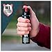 SABRE Magnum 120 3-In-1 Defense Spray, 35 Bursts, 12-Foot (4-Meter) Range, Triple Protection Formula Contains Pepper Spray, CS Military Gas and UV Marking Dye, Extra Large 92.4 Gram Canister