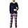 Lovasy Fleece Schlafanzug Herren Lang Winter Warm Pyjama Set Zweiteiliger Herrenschlafanzug Langarm Frottee Schlafanzüge für Herren,Blau/Kariert,M