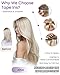 LaaVoo Tape in Extensions Balayage Blonde Human Hair Tape in Hair Extensions Light Brown to Ash Blonde Mix Platinum Blonde Hair Extensions Tape on Real Human Hair 18inch 50g 20pcs