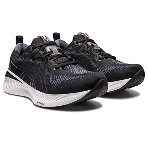 ASICS Men's Gel-Cumulus 25 Running Shoes, 7, Black/Carrier Grey