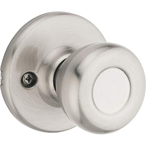 Buse de porte half-dummy Kwikset finition nickel satiné au design durable