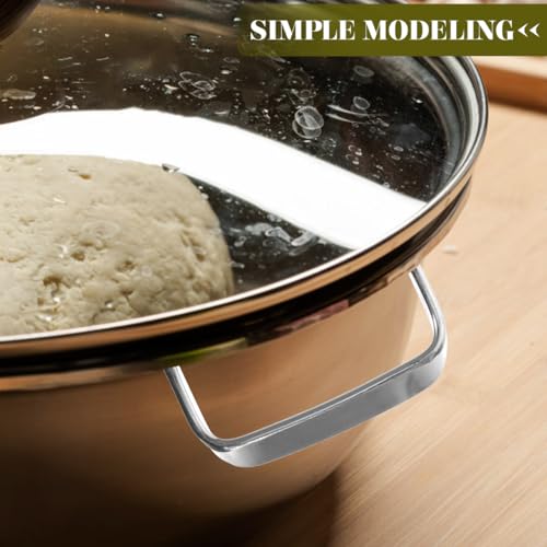 PRETYZOOM Juego de Reemplazo para Manijas de Olla con 2 Manijas Laterales y 1 Pomo para Tapa Compatible con Olla a Presión, Olla Stockpot, Vaporera y Lechera 4.52X2.75X0.47 pulgadas Ligero miniatura 2