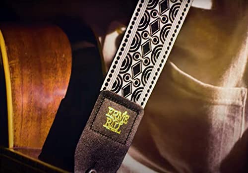Ernie Ball Jacquard Guitar Strap, Beatnik Black (P05319)