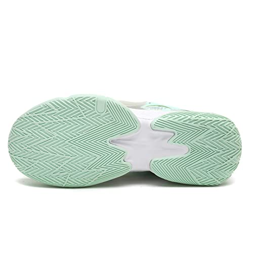 Wetike Kids Basketball Shoes 3.5 Big Kid Lace Up Hook And Loop Boys Cushion Sneakers Girls Low Top School Training Shoes Non-Slip Outdoor Sports Shoes Comfortable Boys Running Shoes Durable #TOP3