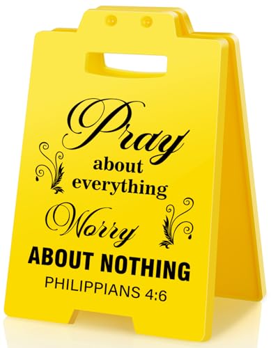 BuiltFit Christian Bible Verse for Women - Pray About Everything,