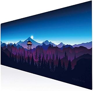 Imegny Large Gaming Mouse Pad, Extended XXL Desk Pad & Non-Slip Rubber Keyboard Mat Stitched Edges （90x40 gaota007）