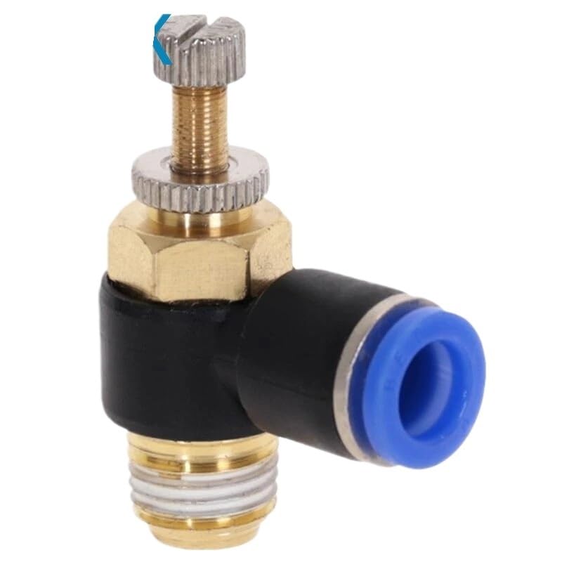 Soupape d'accélérateur pneumatique 12 mm 1/4 raccord pour tuyau air
