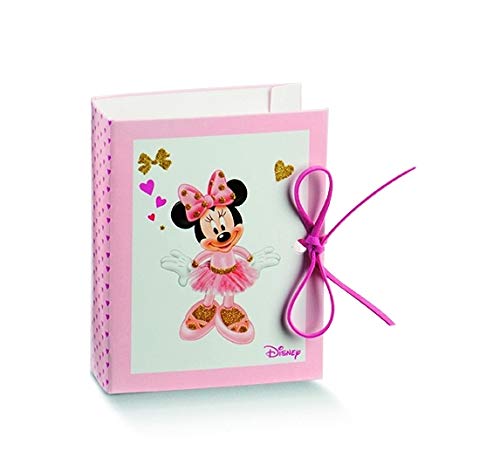 CARTOON WORLD Lot de 10 boîtes à dragées Disney Minnie Ballerine