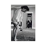 OIQUTGNG Sean Connery Poster auf Leinwand, Wandkunstdruck, 