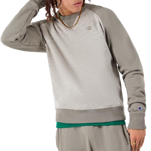 Sweat Champion Powerblend col ras-du-cou gris bois de santal XX-Large homme